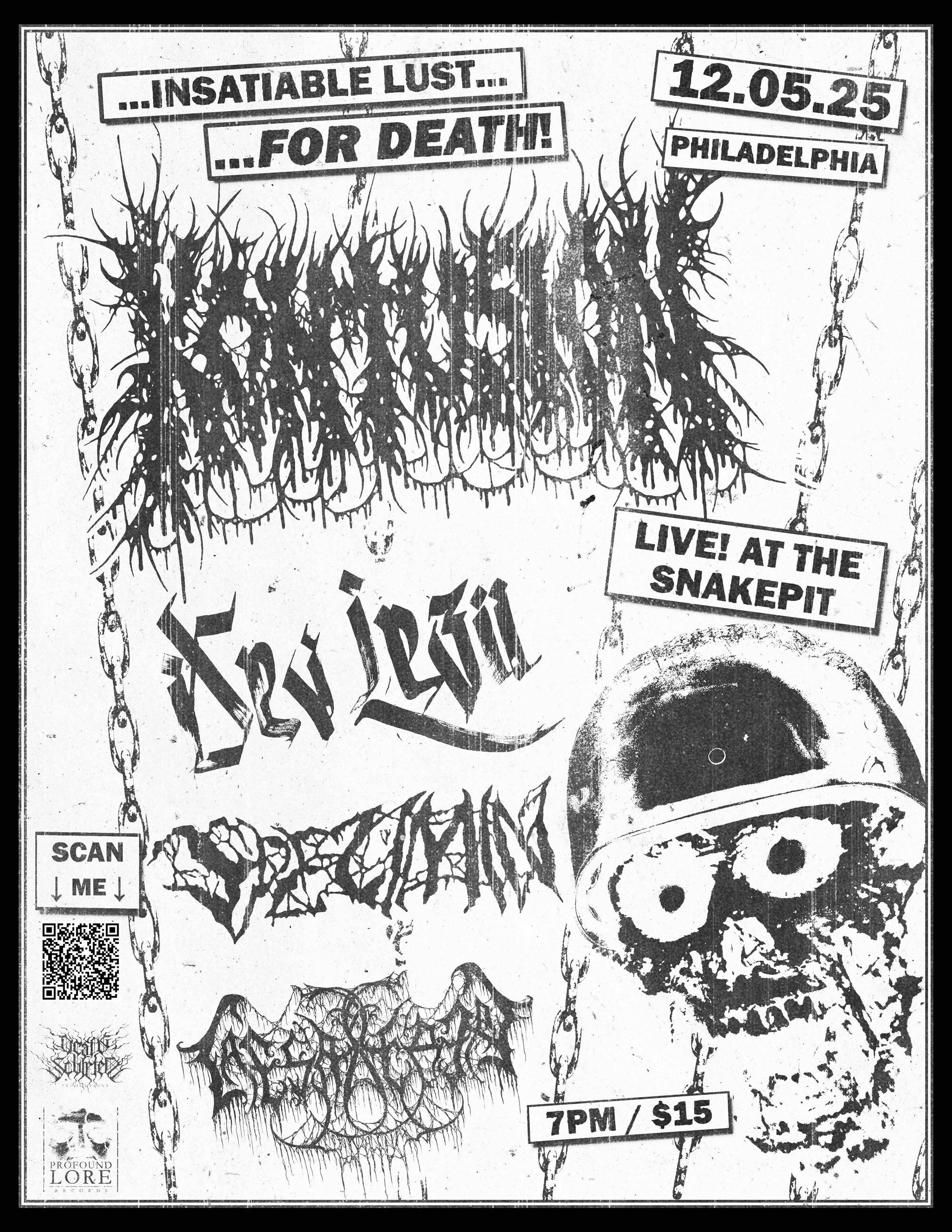 December 5, 2025 show flyer