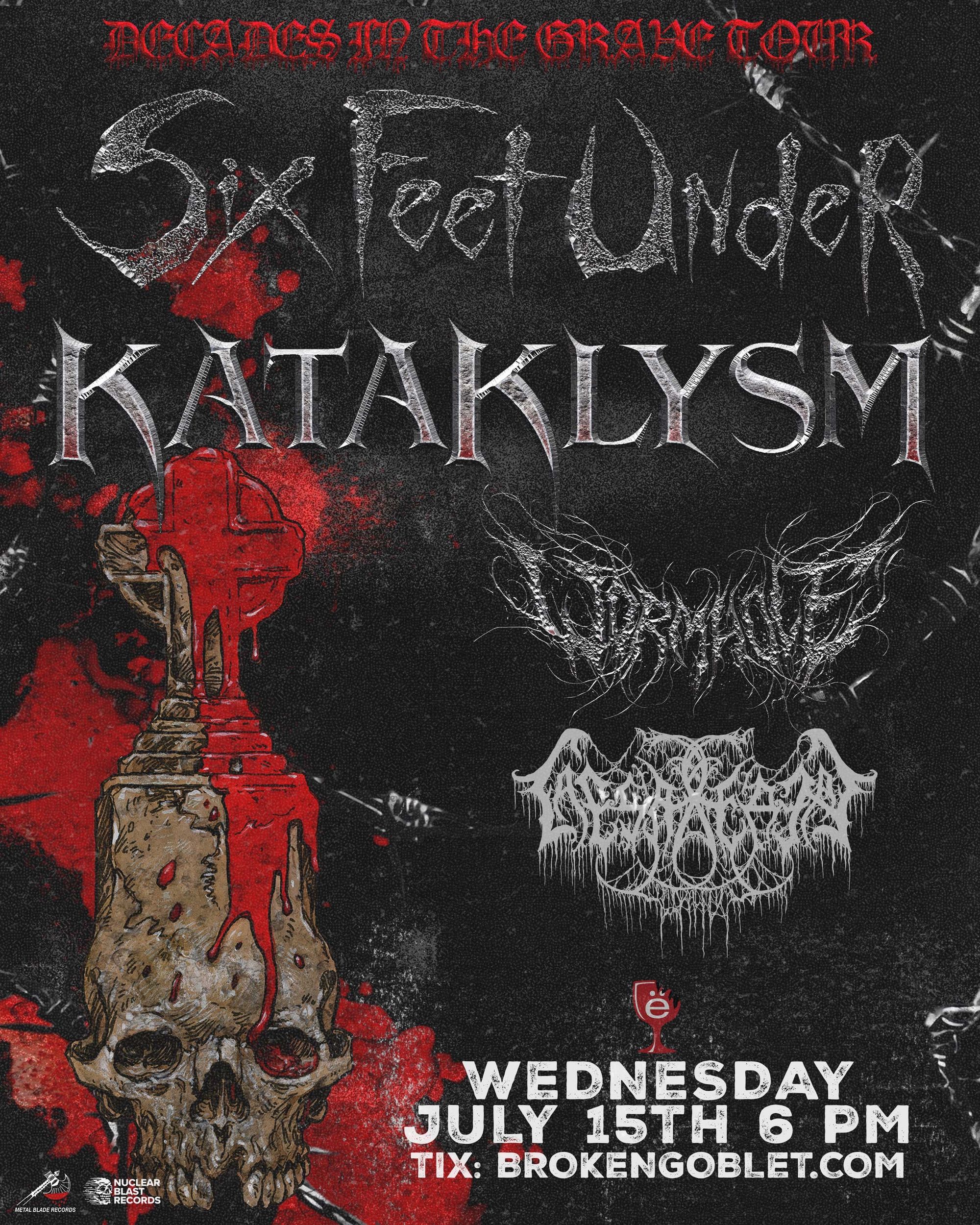 July 15, 2026 show flyer