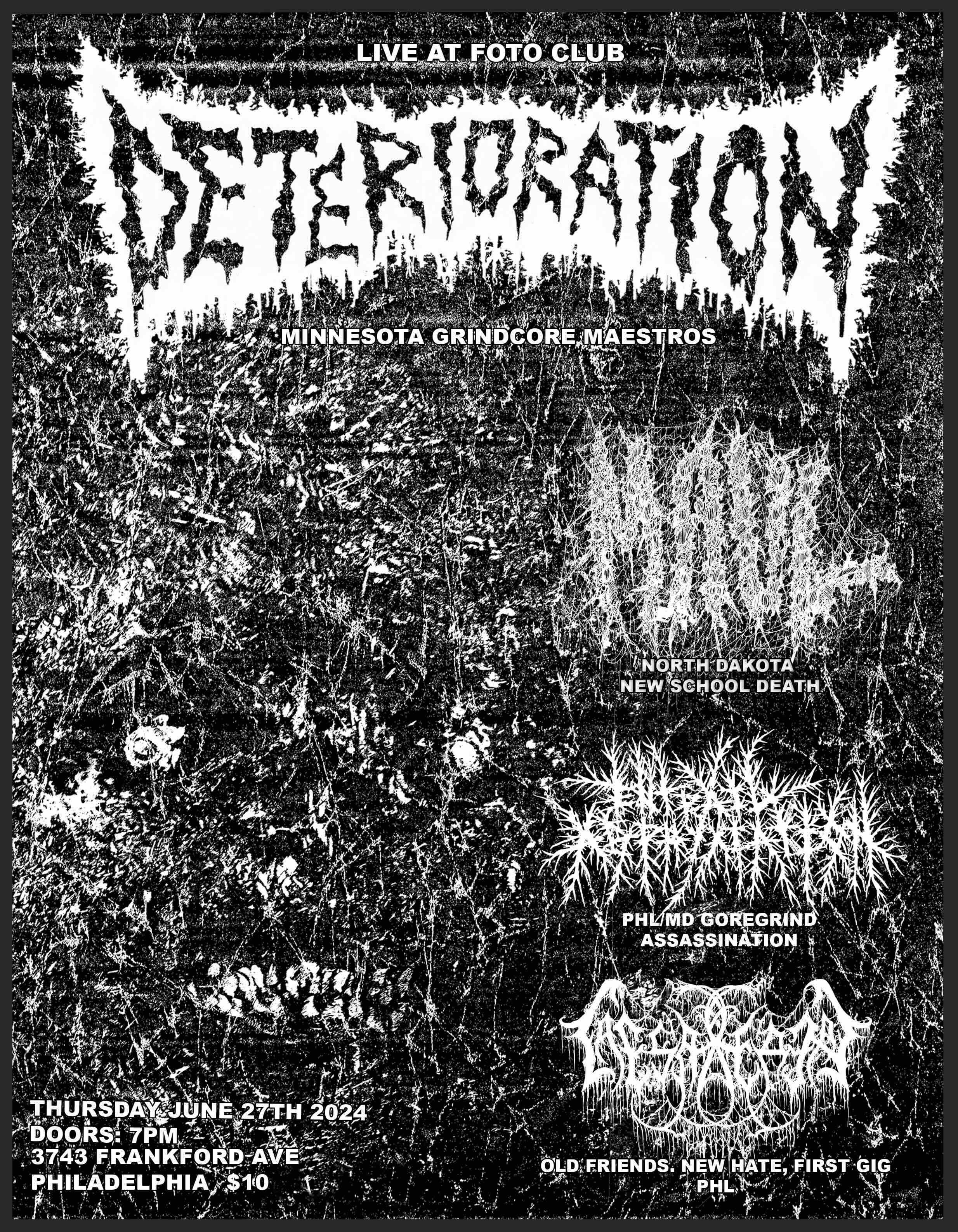 June 27, 2024 show flyer