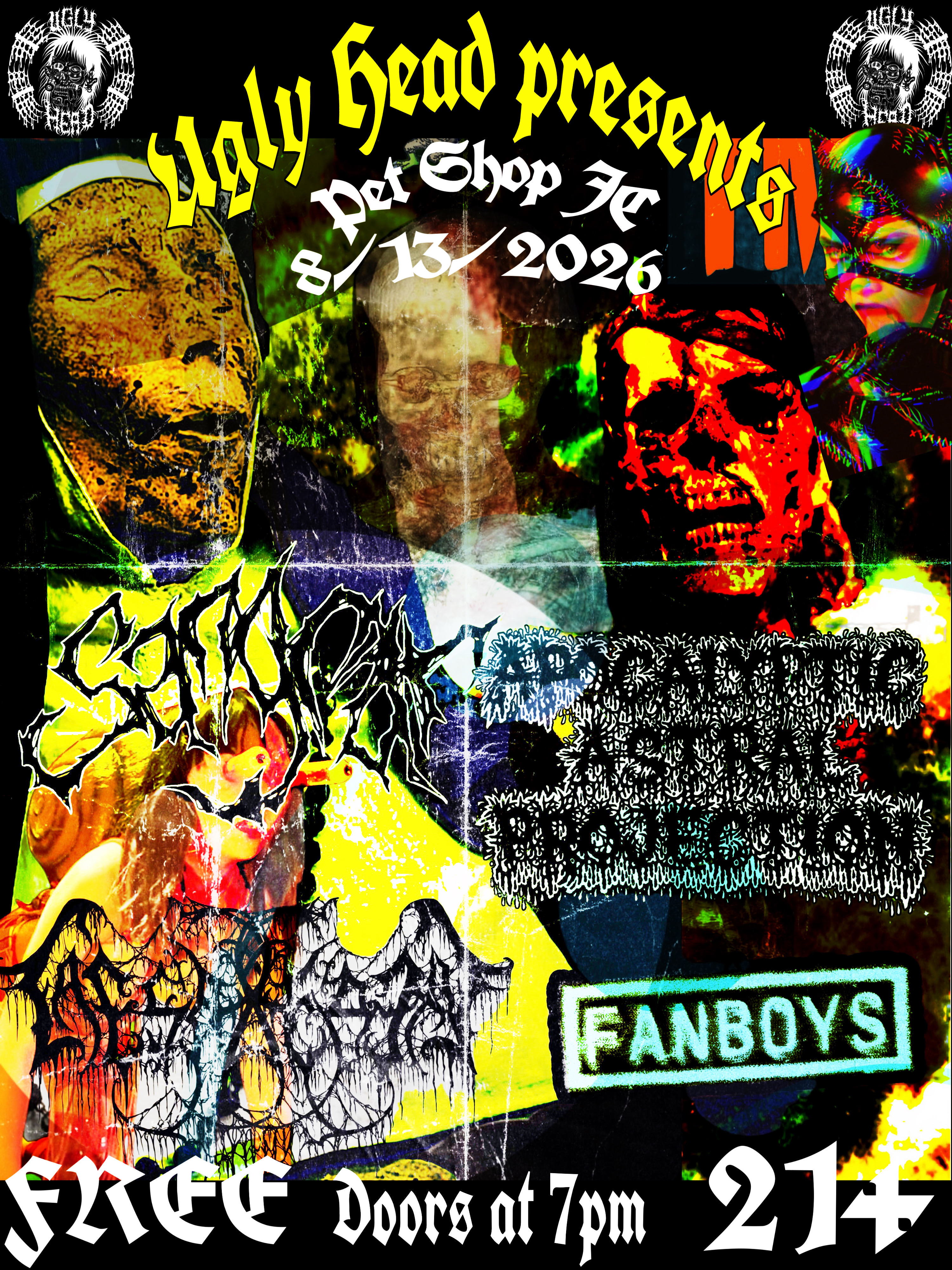 August 13, 2026 show flyer