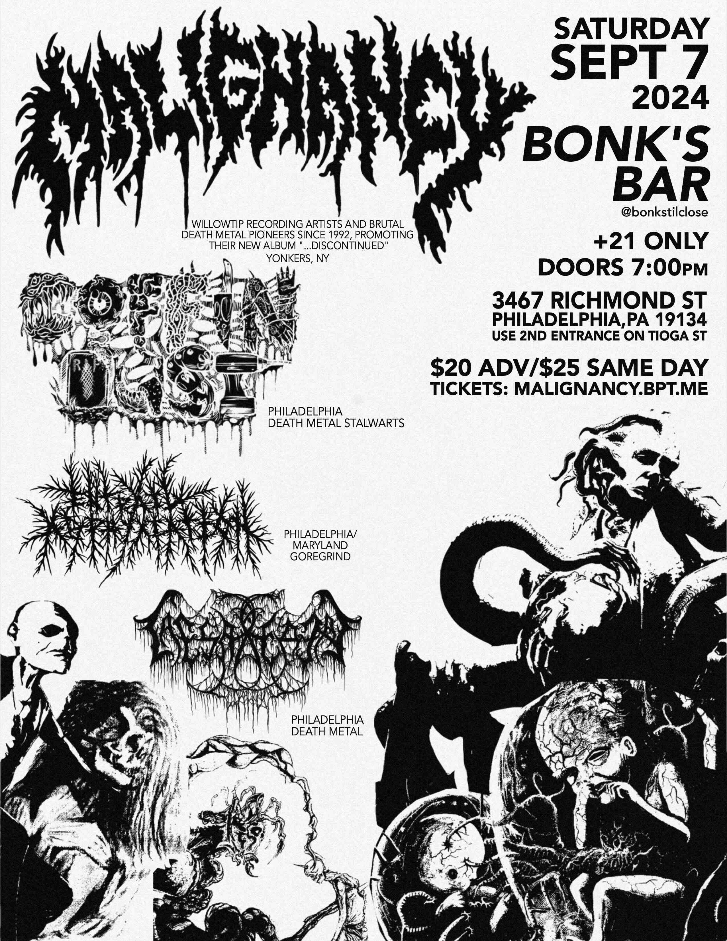 September 7, 2024 show flyer